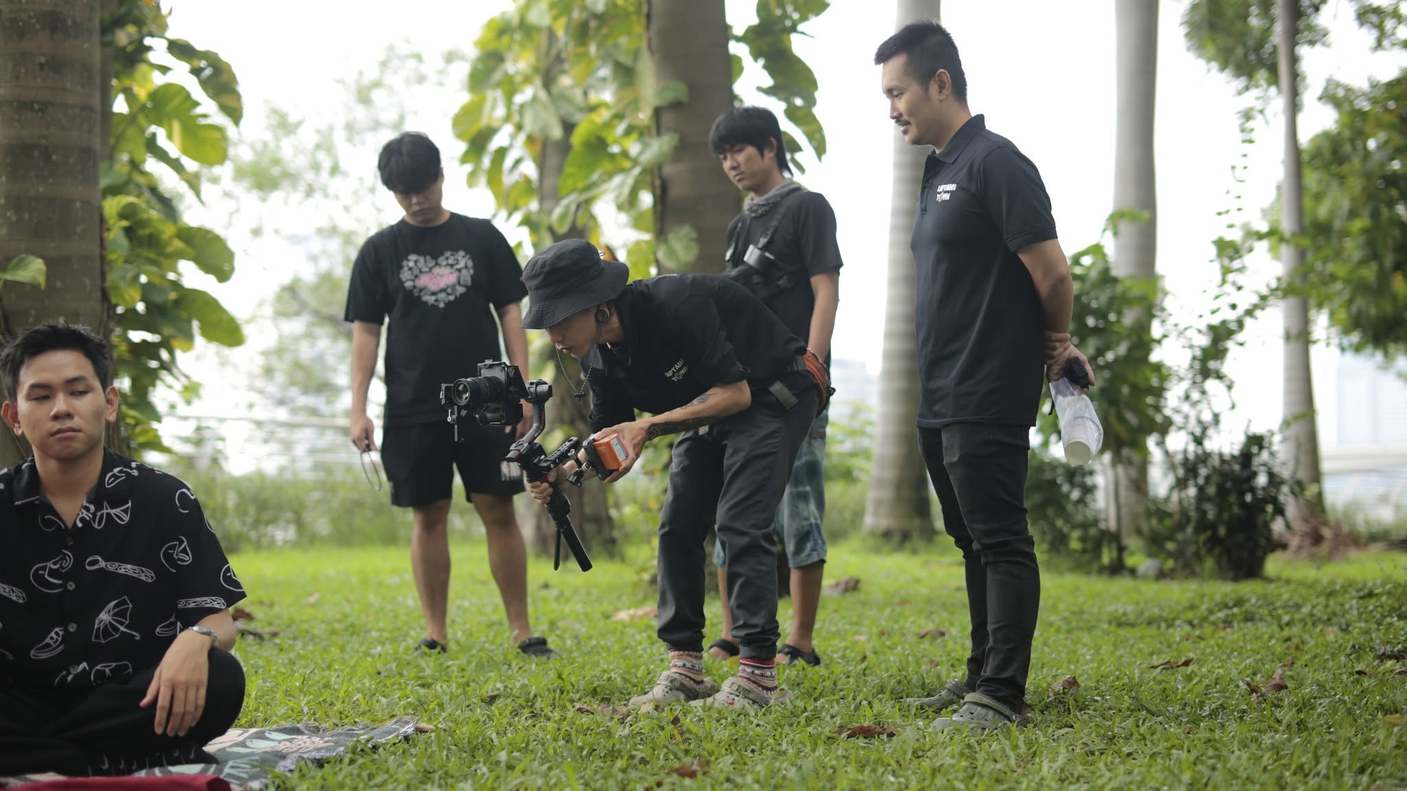 Thành viên đội ngũ Captains Town — gimbal operator